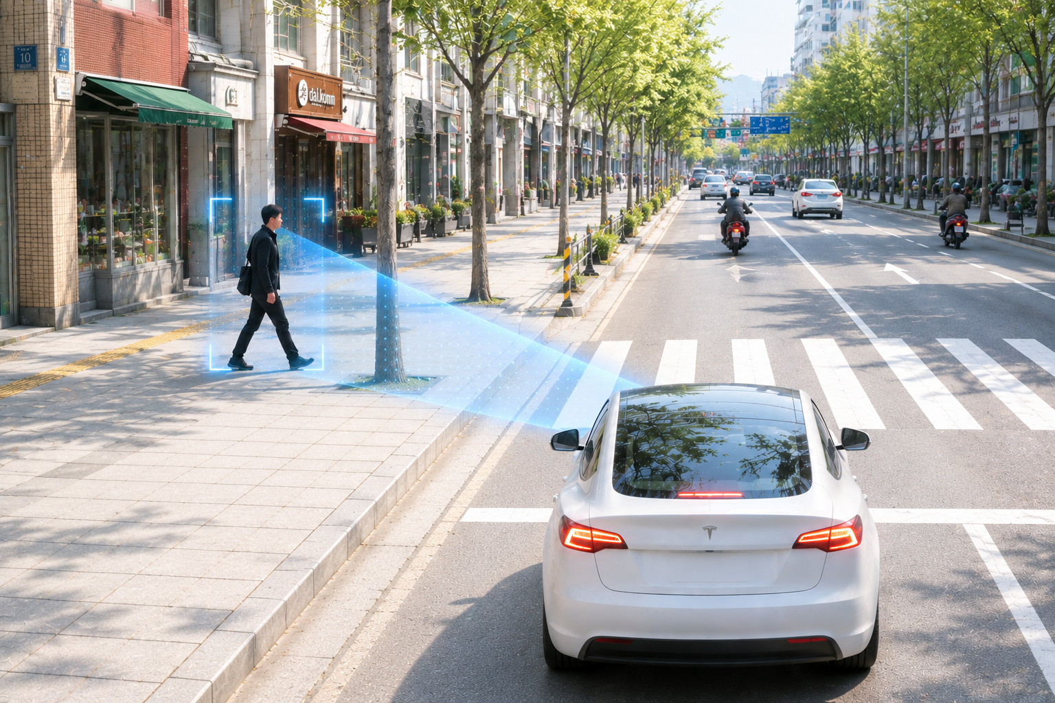 AI on Wheels, pedestrian and autonomous vehicle communication